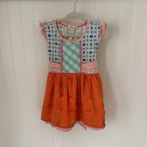 Matilda Jane 4T Happy & Free Tangy Dress